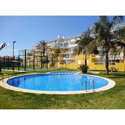 3 bedrooms appartement at Denia 500 m away from the beach with shared pool terrace and wifi