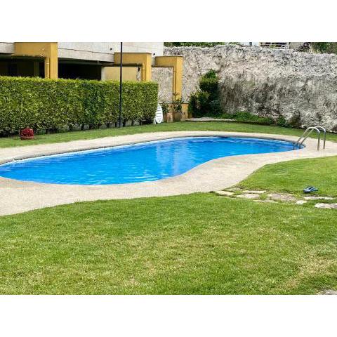 Adosado Portosin con piscina al lado de la playa