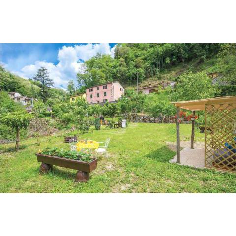 Amazing apartment in Bagni di Lucca -LU- with 2 Bedrooms