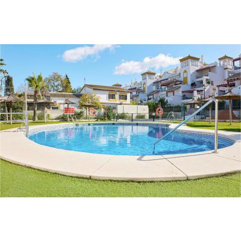 Amazing apartment in Sanlcar de Barrameda with Outdoor swimming pool, WiFi and 2 Bedrooms