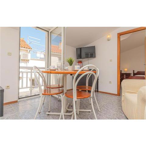 Amazing apartment in Vodice with WiFi and 2 Bedrooms