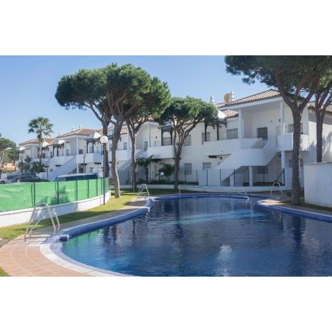 Apartamento Castillo de Mar, con piscina y parking