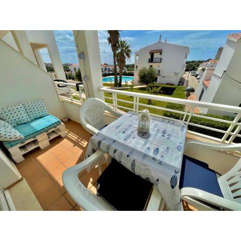 Apartamento con piscina y junto a la playa - Sa Vinjolita -