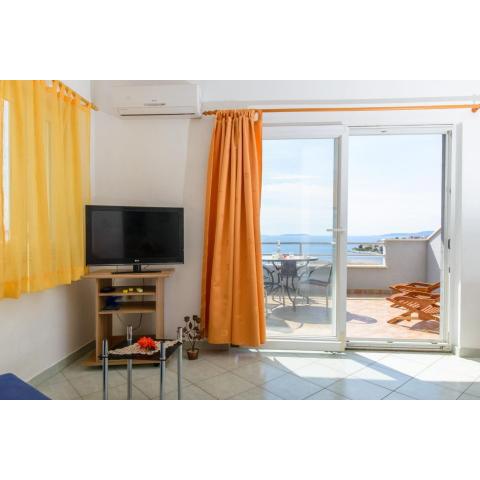 Apartment in Okrug Gornji with sea view, terrace, air conditioning, WiFi 5049-3