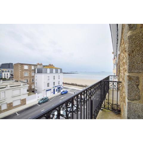 Appartement 6 pers avec vue mer au pied de la plage du sillon