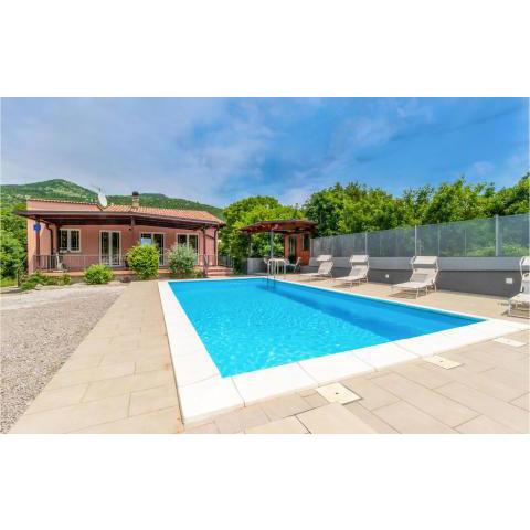 Awesome home in Hreljin with 3 Bedrooms, WiFi and Outdoor swimming pool