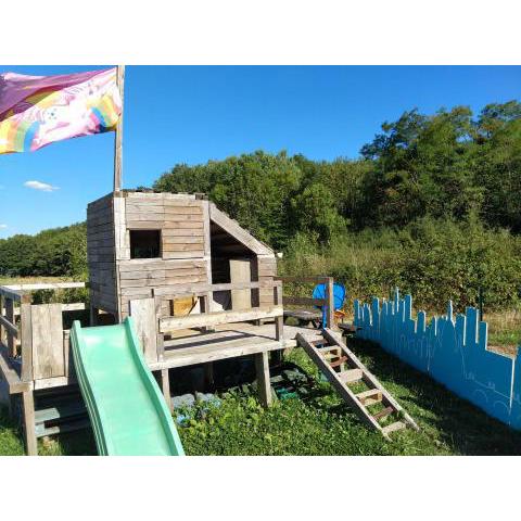 Cabane Terrasse et potager