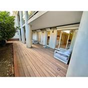 CAM0 - appartement 2 chambres en rez-de-terrasse