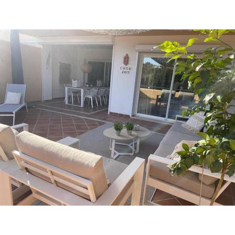 Casa Joy Elviria, ibiza style apartment with 70 sqm terrace