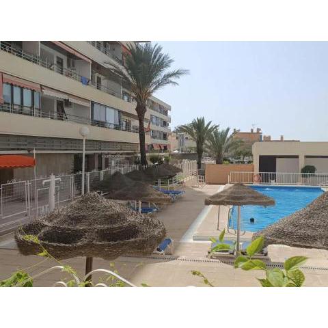 Charming apartment in Torremolinos with shared pool