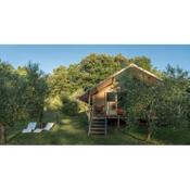 Glamping in Toscana, luxury tents in agriturismo biologico