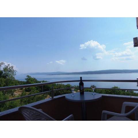 Holiday apartment in Dramalj with sea view, balcony, air conditioning, W-LAN 4623-1