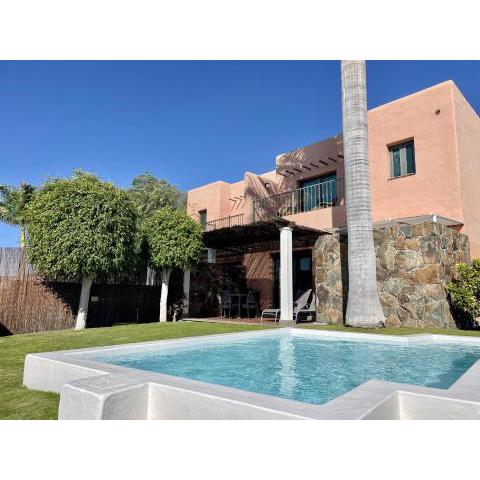 HomeForGuest Villa 5 in Salobre Golf with private pool, garden and great views