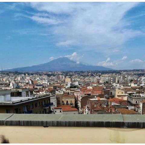 il panorama sull'Etna