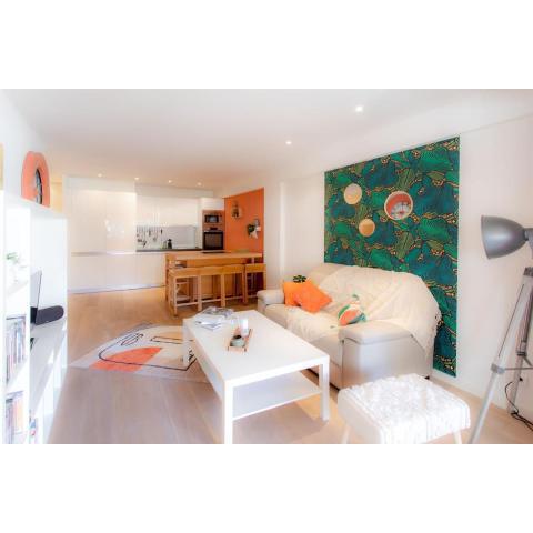 L35 Suite Med 1min Sea AC/Parking/2bedrooms terrace