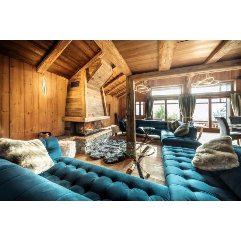 Luxury Chalet Morzine with stunning mountain views