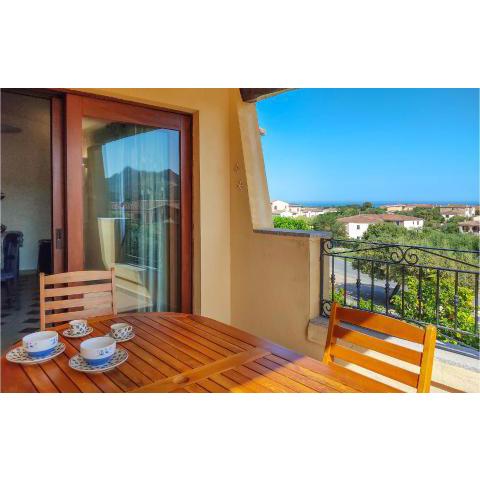 Nice apartment in Loc, Monte Petrosu with 2 Bedrooms