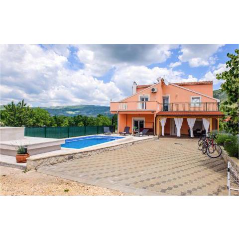 Nice home in Cavoglave with Outdoor swimming pool and 4 Bedrooms