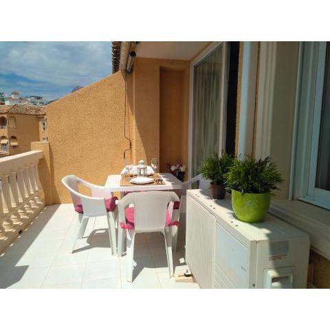 One bedroom appartement at Calpe 300 m away from the beach with private pool furnished terrace and wifi