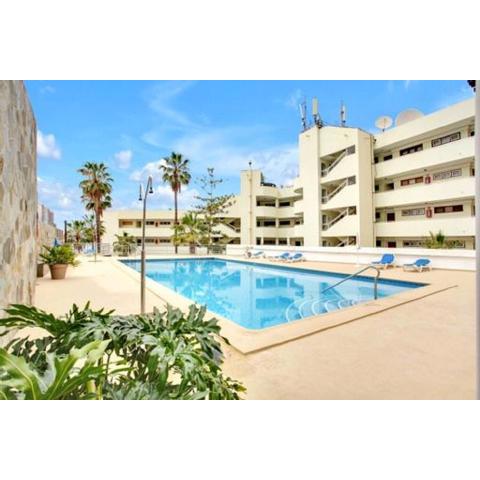 One bedroom appartement with sea view shared pool and balcony at Puerto de Santiago 1 km away from the beach