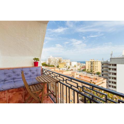 Reformado apartamento en el centro con vista al mar