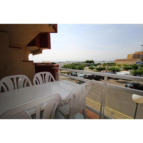 ROC MAR 6 1B - Apartamento cerca del centro y de la playa - terraza con pequeñas vistas al puerto