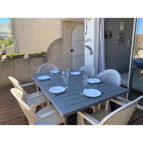 SAMARIA VILLAGE Magnifique appartement 8 personnes Rochelongue Cap d'Agde