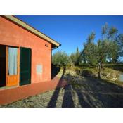 Semi detached house in traditional agriturismo with clear view of the Chianti