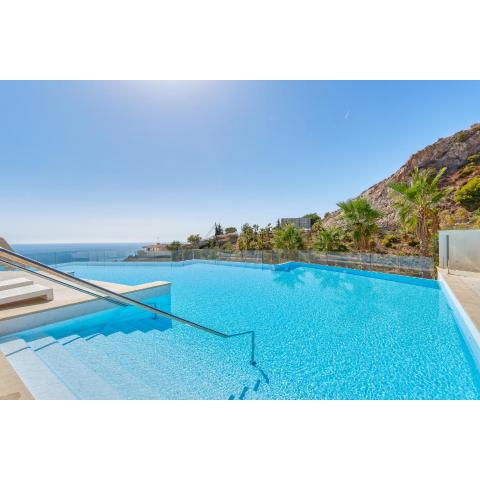 Stupa Hills, appartement avec vue sur mer à Benalmádena