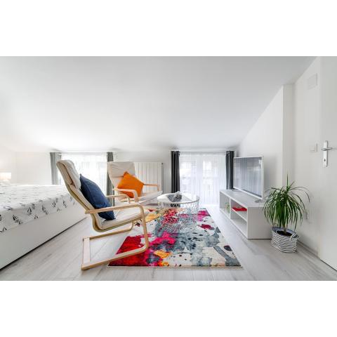 Sweet Loft Apartment (White) in Rijeka center