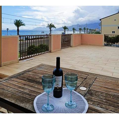 Terrazza sul mare a Pietra Ligure