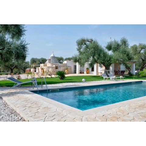 Trullo Sunrise - trullo con piscina Privata