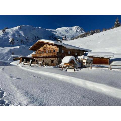 Unique Hirschbichl Alm in the middle of the Zillertal mountains