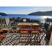 Vintage flat on Villefranche bay - free car park